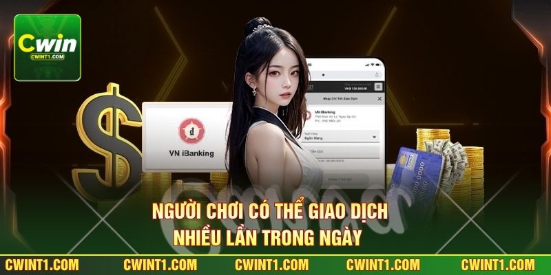 Người chơi có thể giao dịch nhiều lần trong ngày